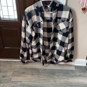 Men’s Reff Hewn plaid button up shirt